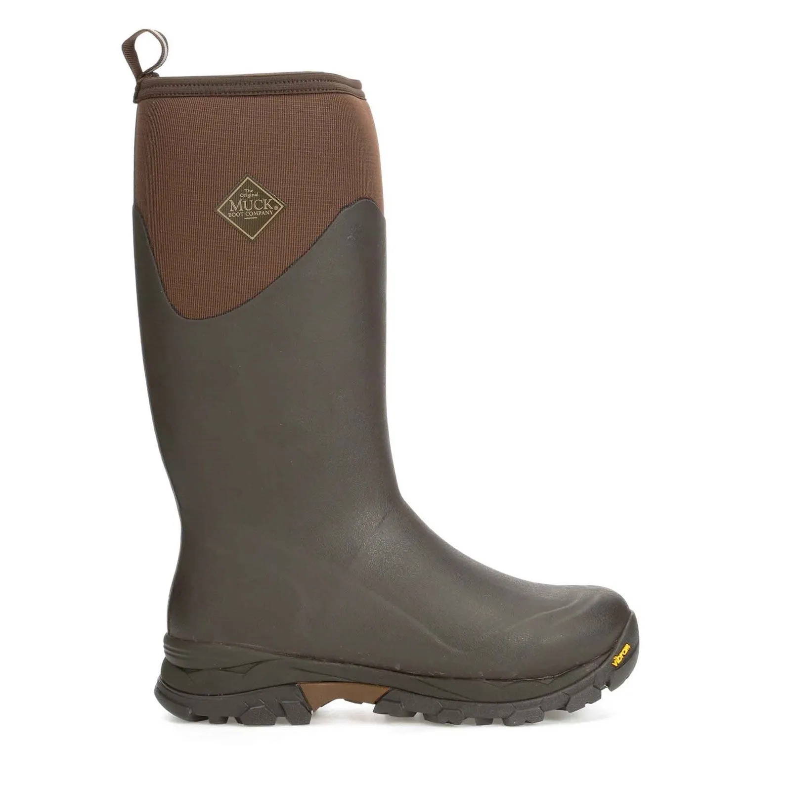 Walking Protection Muck Boots Mens Arctic Ice Tall Wellingtons Brown