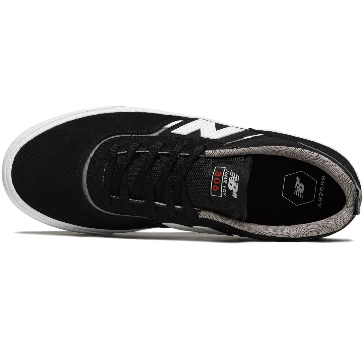 Snug Comfort Fit Urban Movement New Balance 306 Foy Shoes - Black/White/Grey