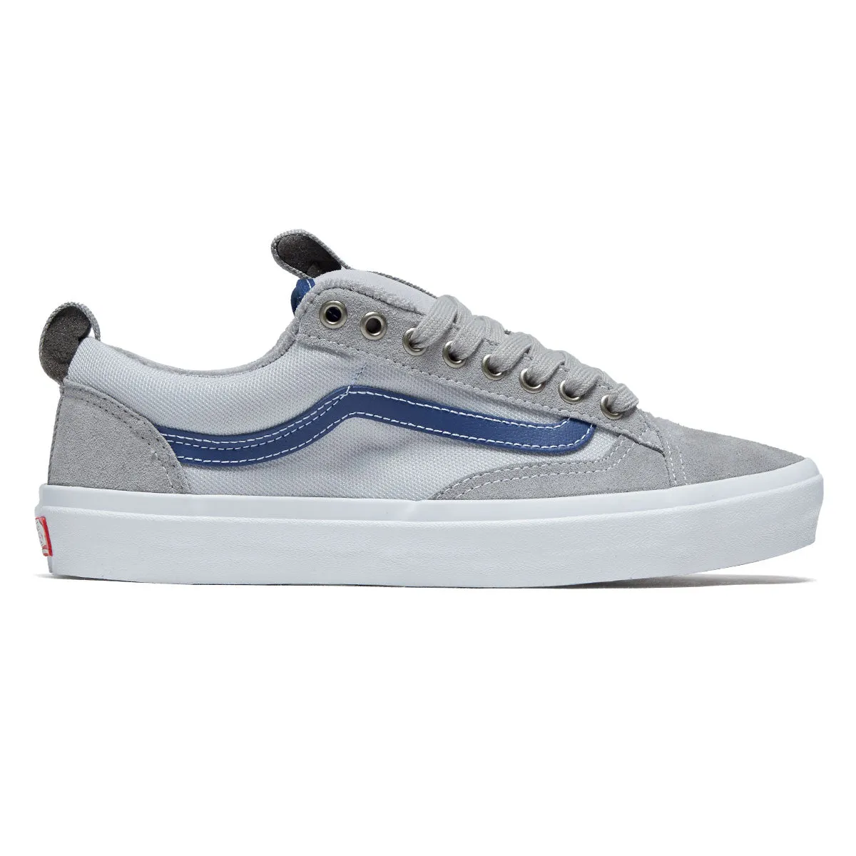 Crafted Quality Pointed Toe Vans Skate Old Skool 36  Shoes - Grey/Blue