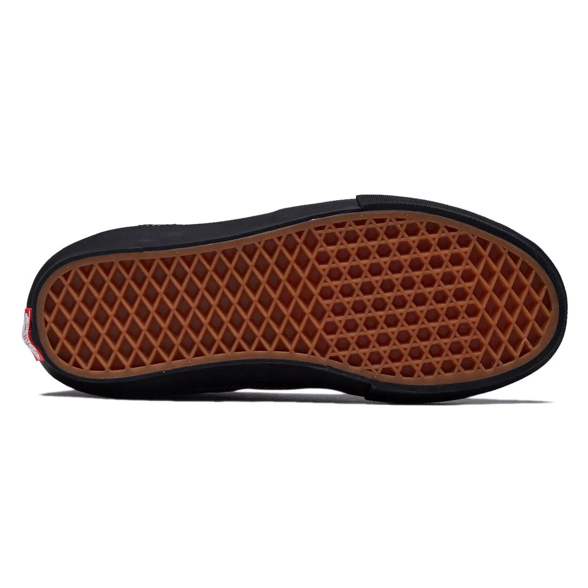 Vans Skate Safe Low Shoes - Black/Black Grip Design Smooth ride