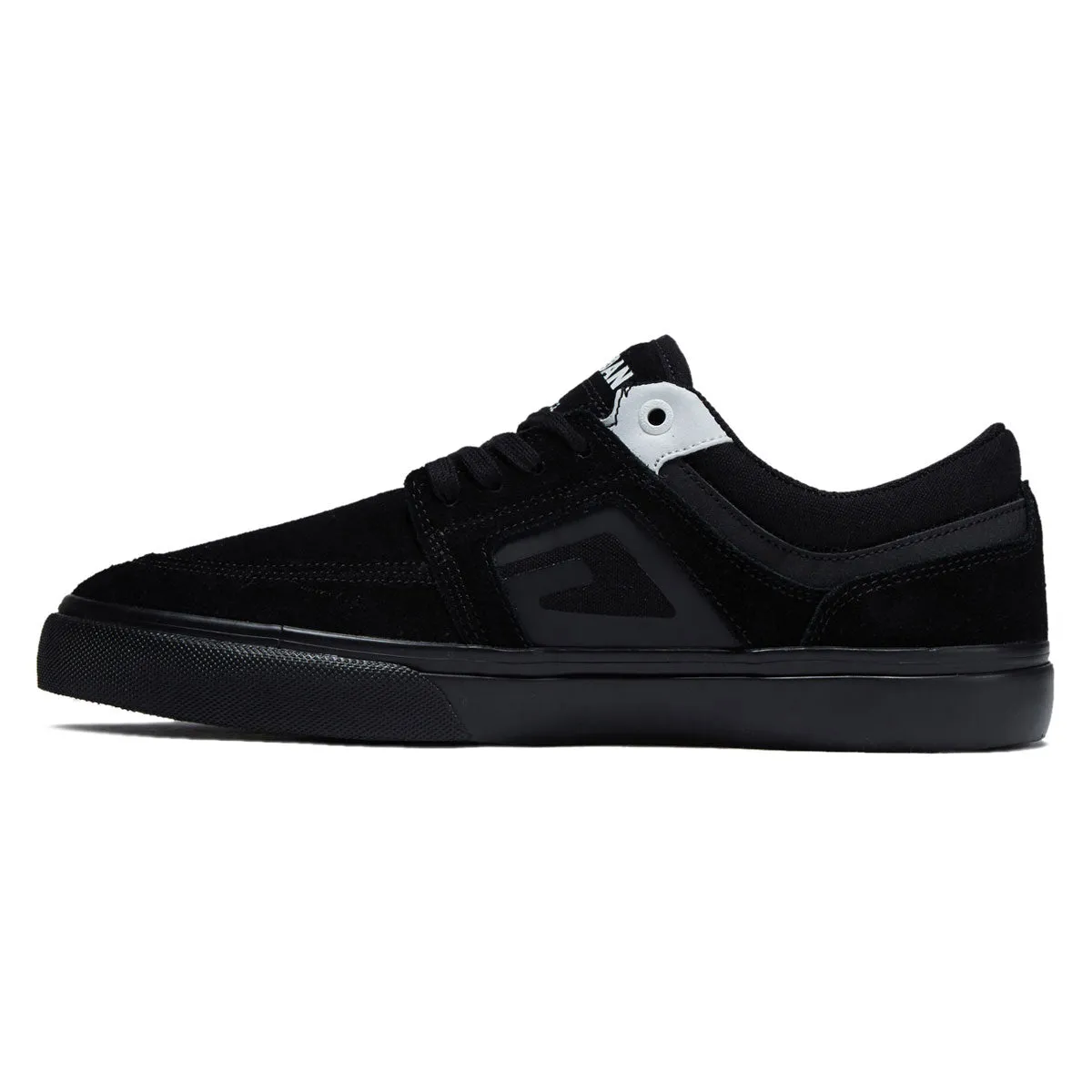 Quick Ride Flexible Cushion Emerica Hoban Shoes - Black/Black/White
