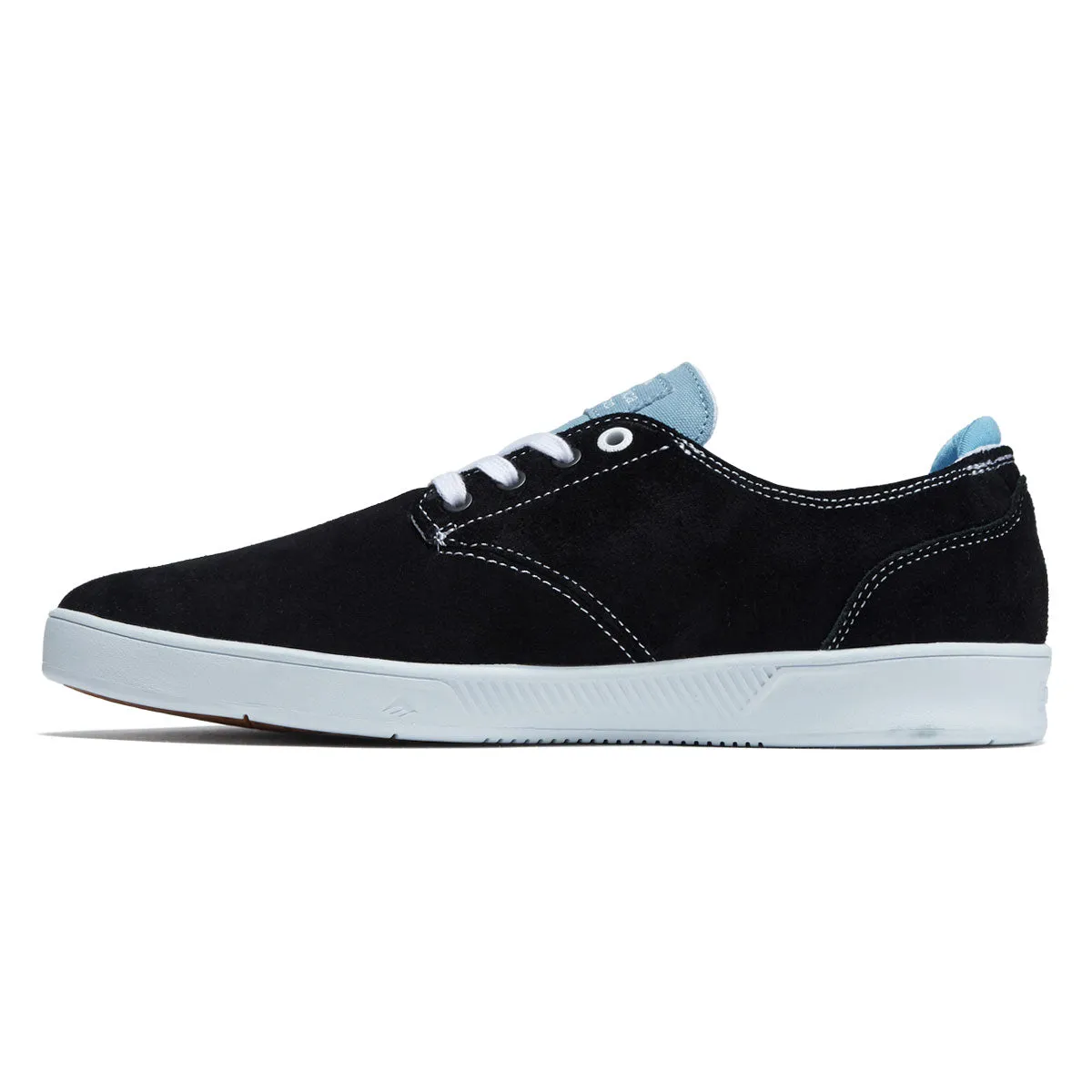 Emerica Romero Laced Shoes - Black/Light Blue Tough Wear
