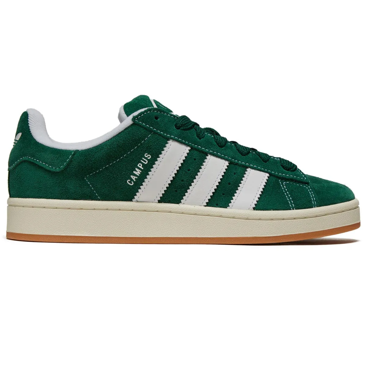 All Weather Fit Adidas Campus 00s Shoes - Dark Green/Ftwr White/Off White