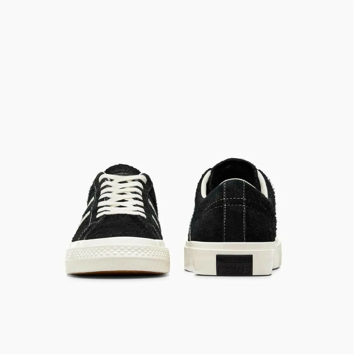 Solid Build Converse - One Star Academy Pro Shoes Black/Egret/Egret