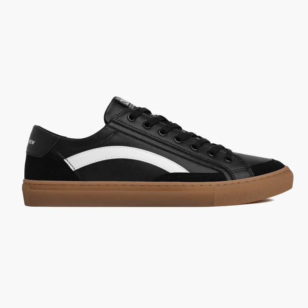 Men's Saga One | Black Wedge Heel Commuter Fit