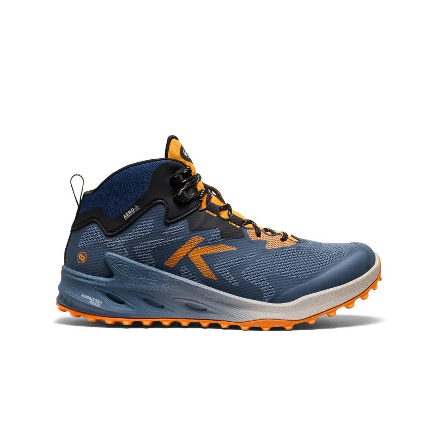 Resistant to wear Men's Zionic NXT Waterproof Hiking Boot  |  Naval Academy/Bright Marigold