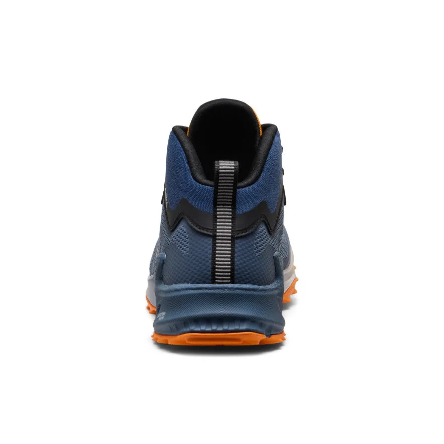 Wild Explorer Men's Zionic NXT Waterproof Hiking Boot  |  Naval Academy/Bright Marigold