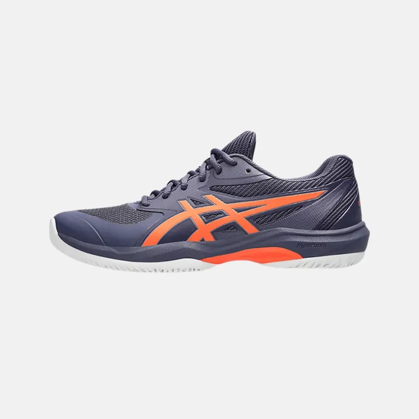 Comfortable Heel No Slip ASICS GAME? FF Men??s Tennis Shoes ?C Indigo Fog/Nova Orange