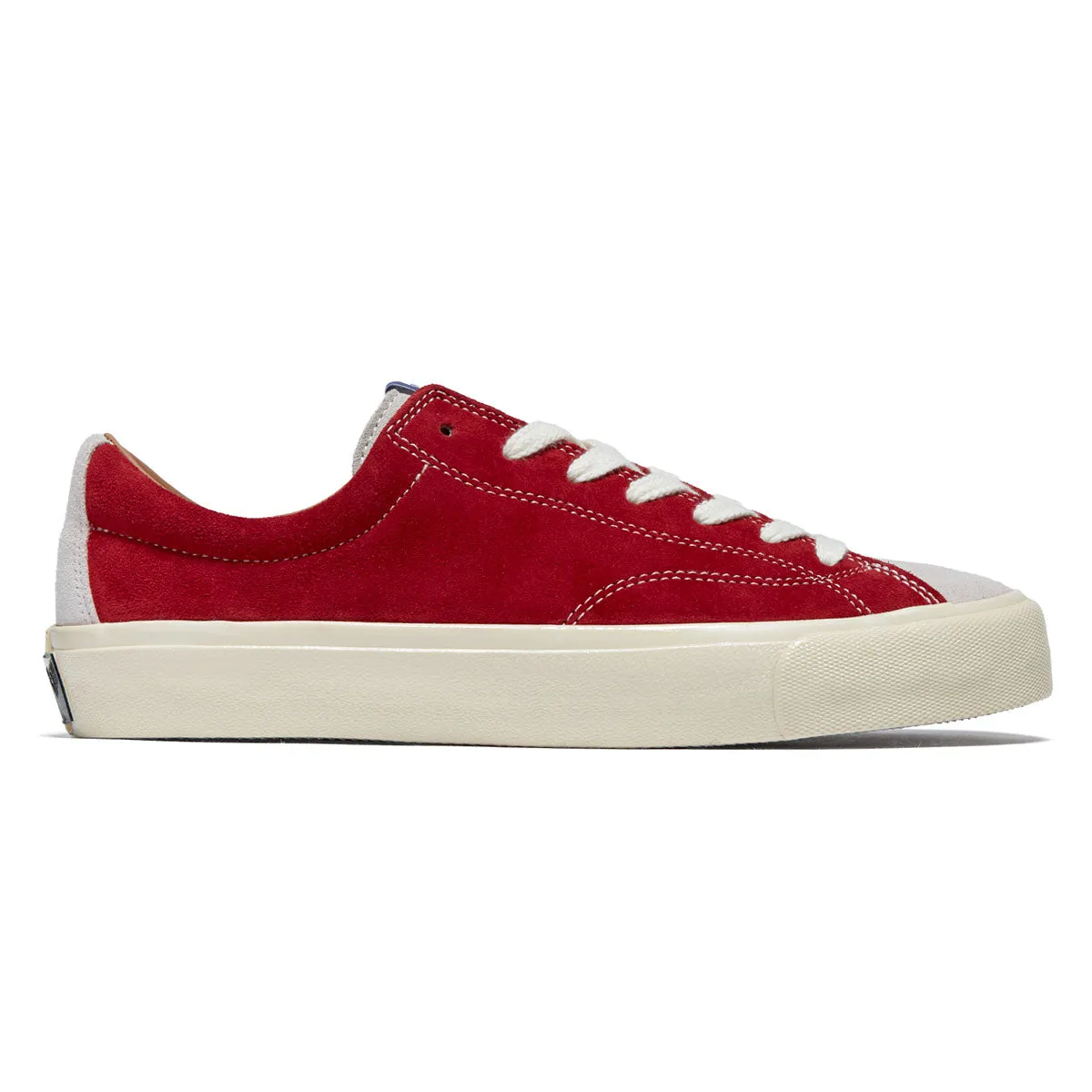 Last Resort AB VM003 Lo Duo Shoes - Old Red/White Smooth Fit On Board Fit