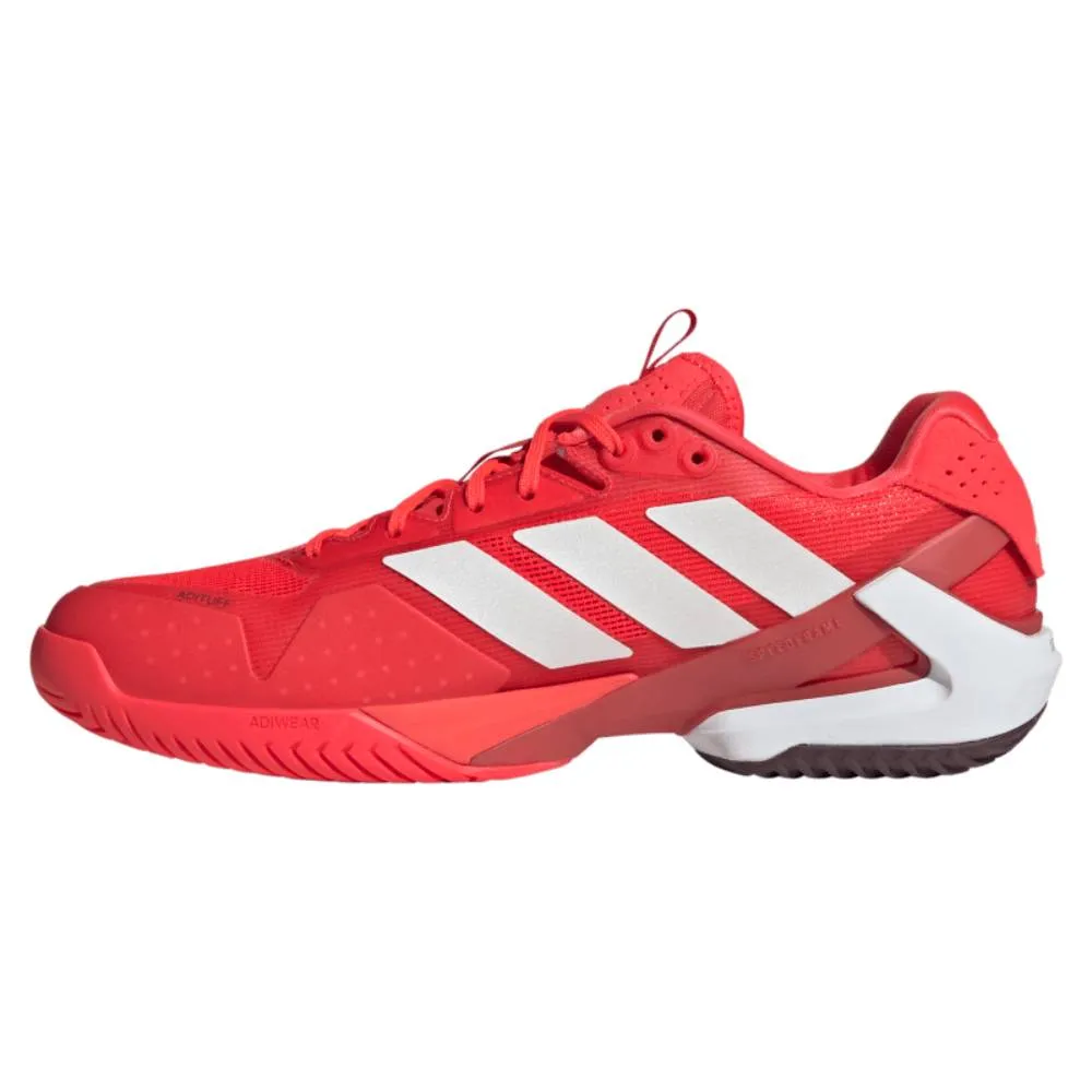 adidas Adizero Ubersonic 5 Men's Tennis Shoe (Red) Lightweight Build
