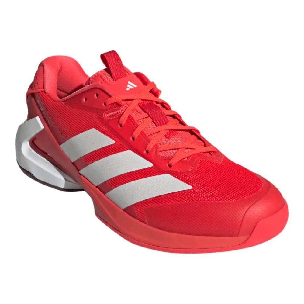 adidas Adizero Ubersonic 5 Men's Tennis Shoe (Red) Simple Fit Responsive Midsole