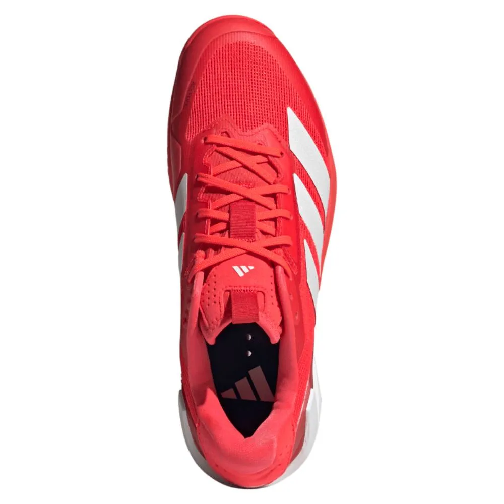 Casual Design Foot Motion adidas Adizero Ubersonic 5 Men's Tennis Shoe (Red)