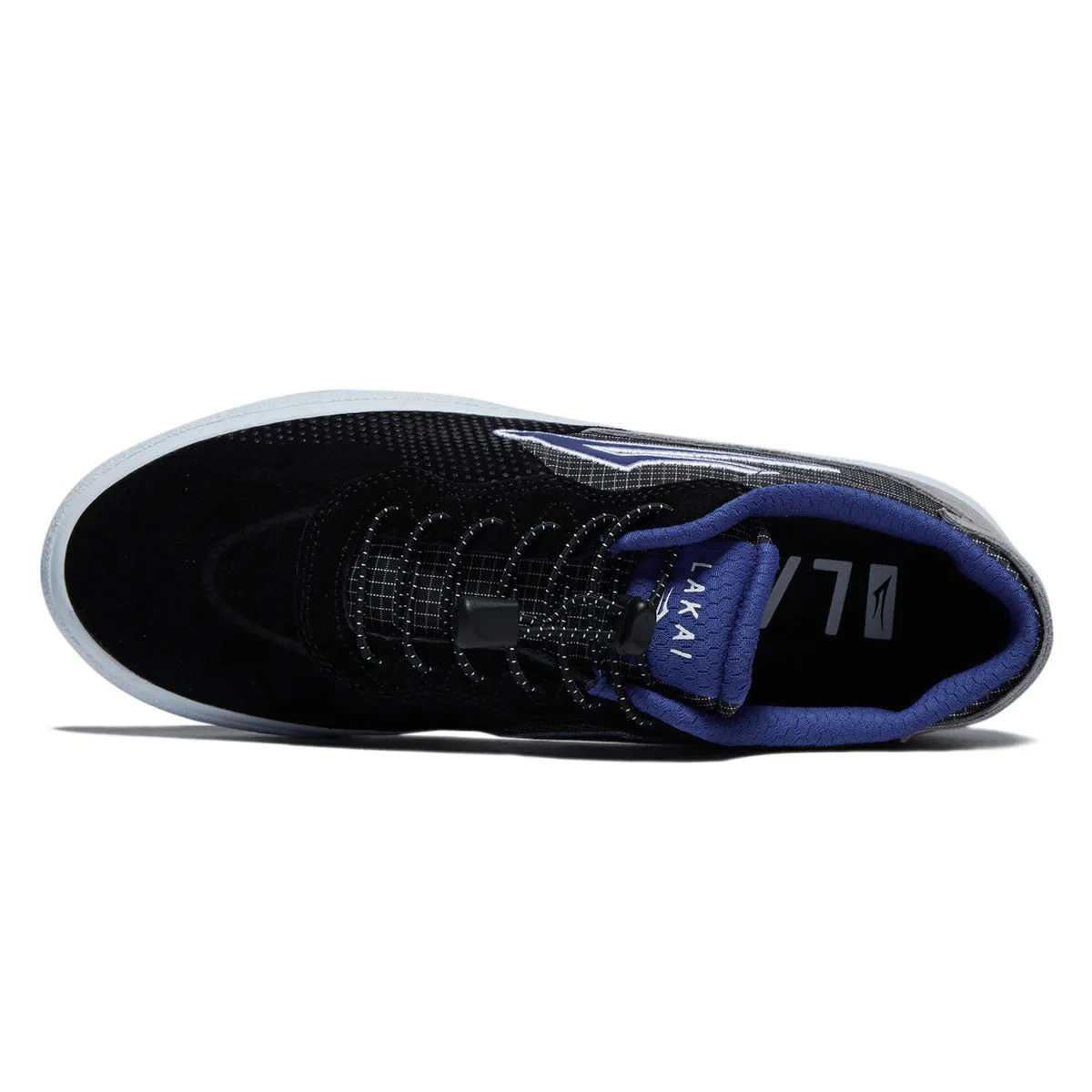 Lakai Essex Shoes - Black/Tech Suede Shock Absorbing Padding Heat resistant