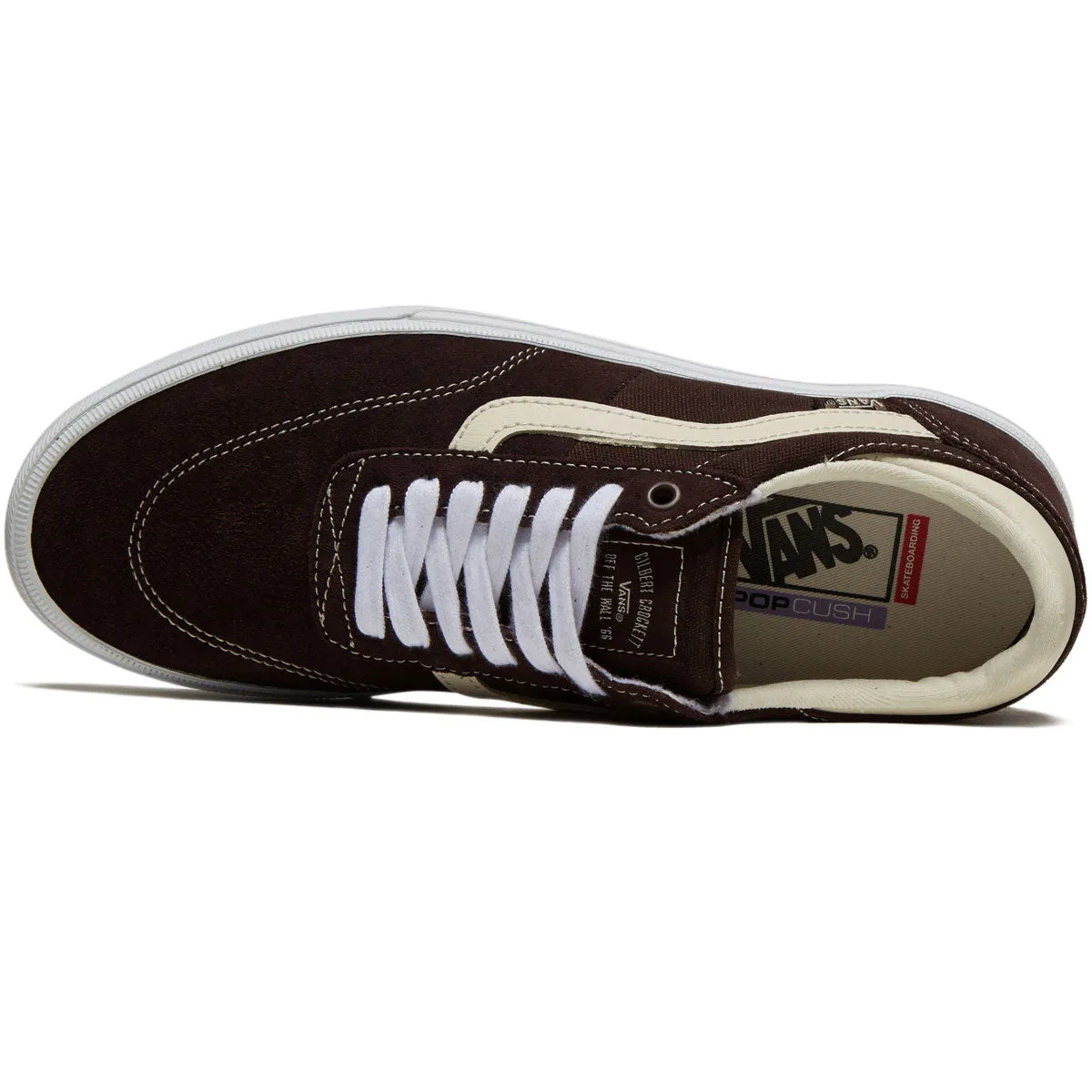 Vans Gilbert Crockett Shoes - Dark Brown Easy Wear