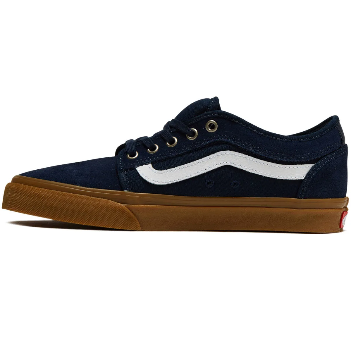 Vans Skate Chukka Low Sidestripe Shoes - Navy/Gum Daily Use