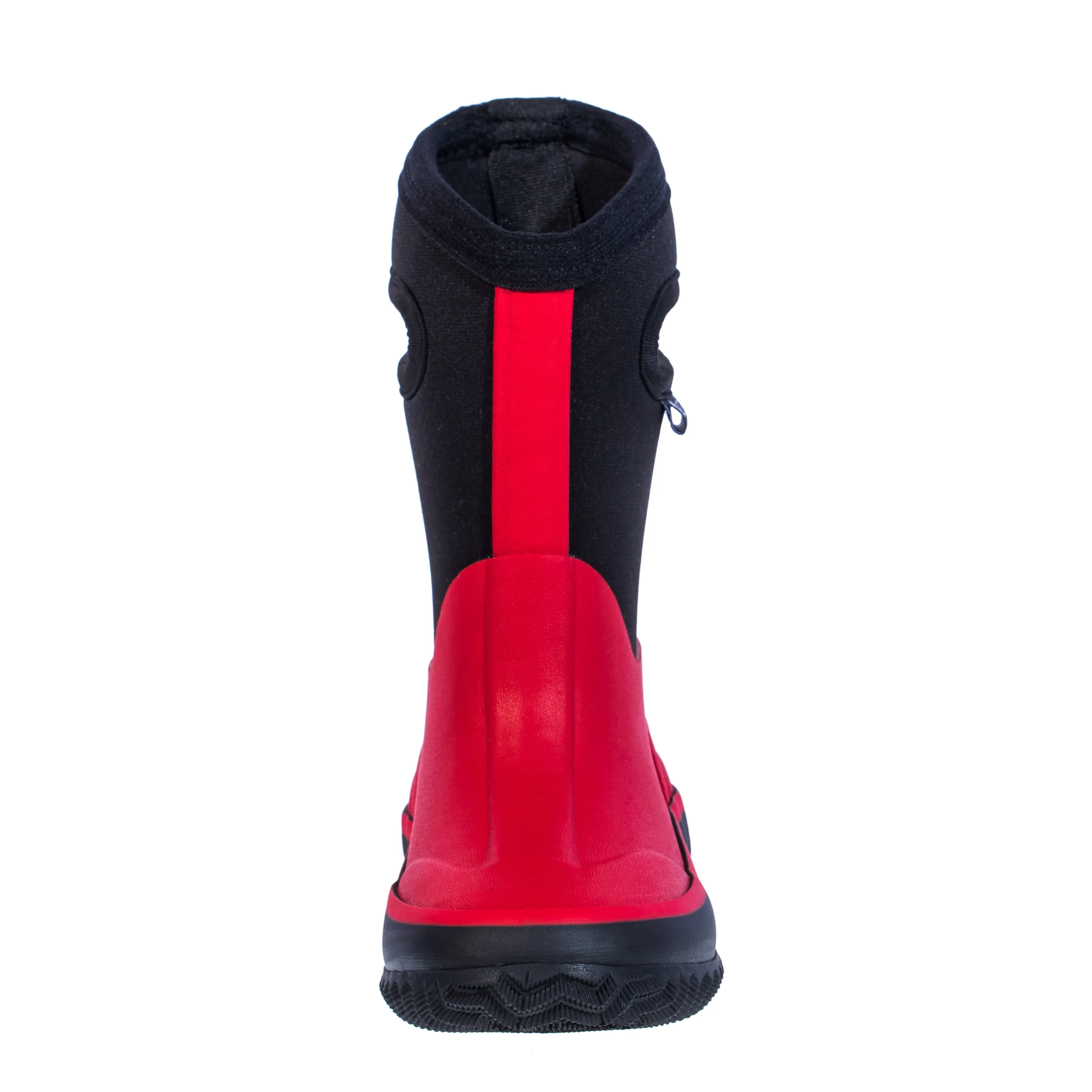 Heavy Duty Winter Cold Terrain Trek Red Neoprene Rain/Snow Boots