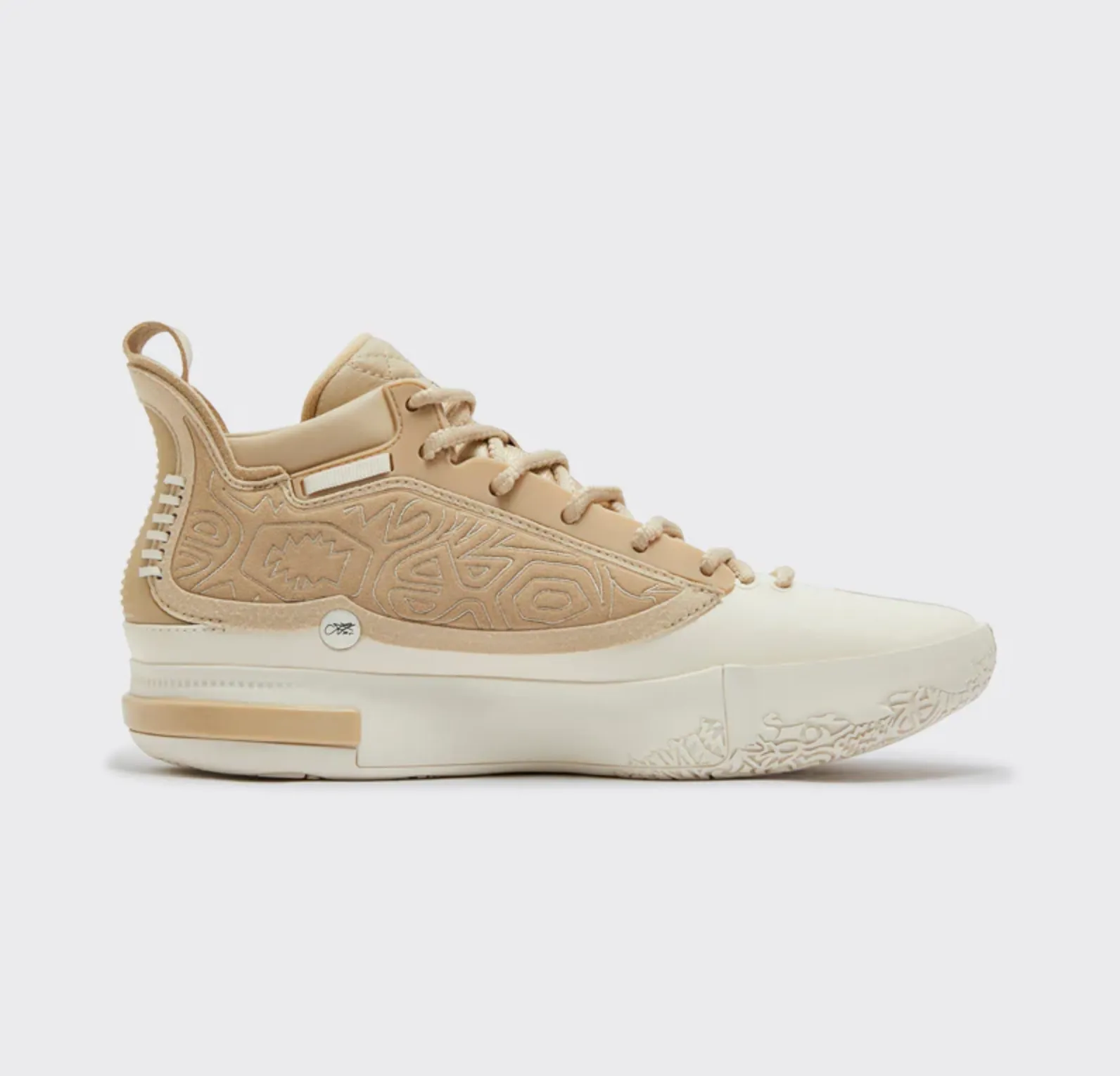Nikola Jokic Joker 1:Beige/White carbon fiber shank Micro Perforated Ventilation