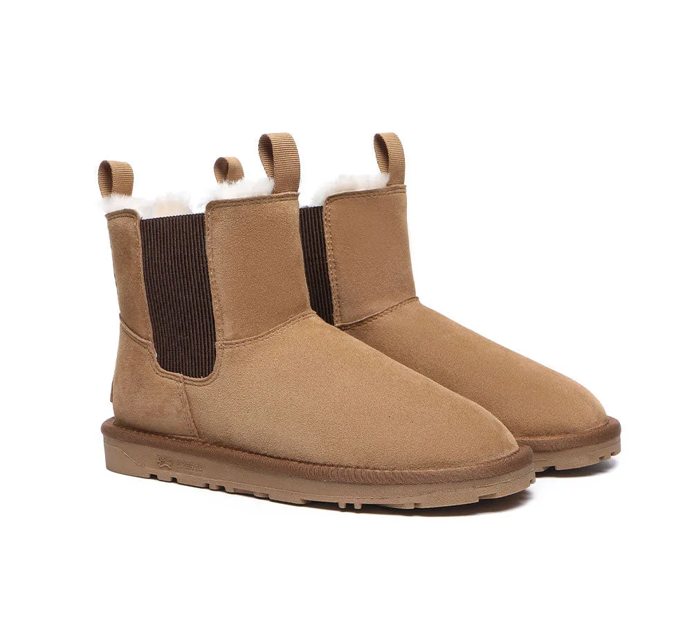 Cozy Comfort EVERAU? UGG Boots Women Sheepskin Wool Mini Guildford