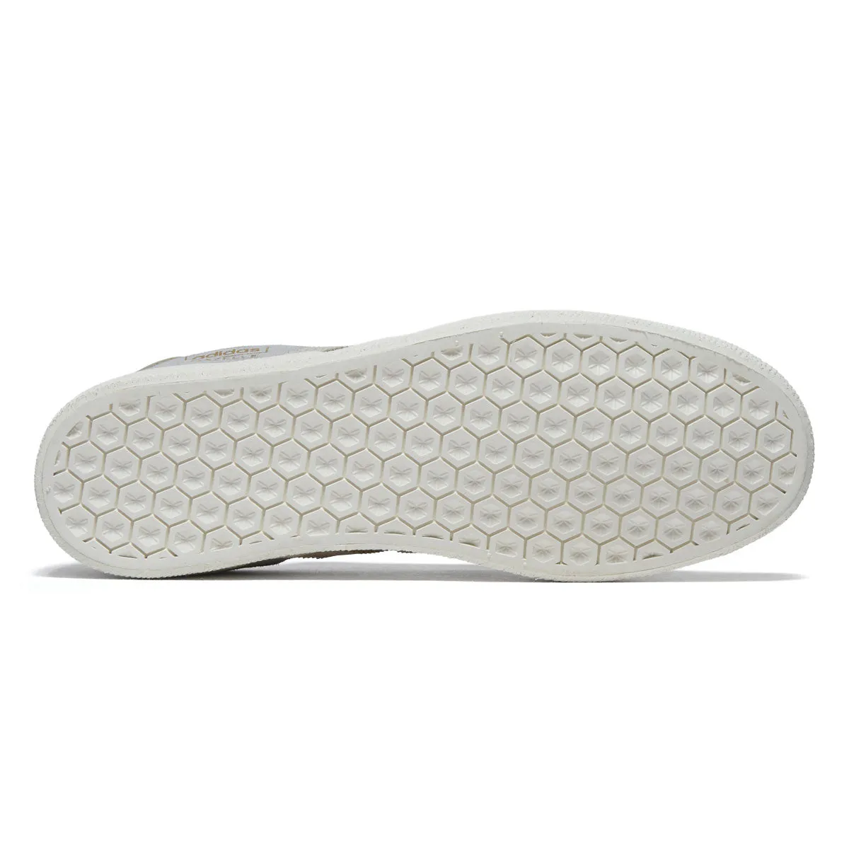 Molded Insole Performance Comfort Adidas Gazelle ADV Shoes - Grey/Core White/Gold Metallic