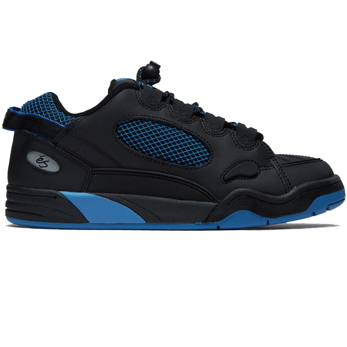 eS Muska Shoes - Black/Royal Breathable Comfort