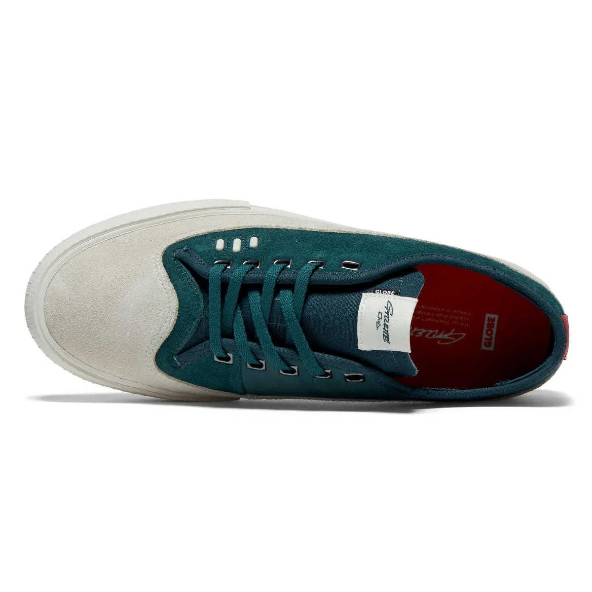 Globe Gillette Shoes - Moss/Cream Stylish Edge Shock Control