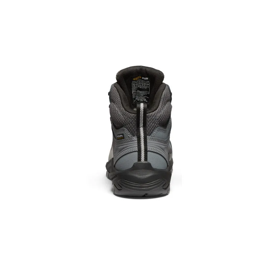 Secure Sole Flexible Hiking Fit Men's Reno Mid Waterproof (Carbon Toe)  |  Magnet/Black