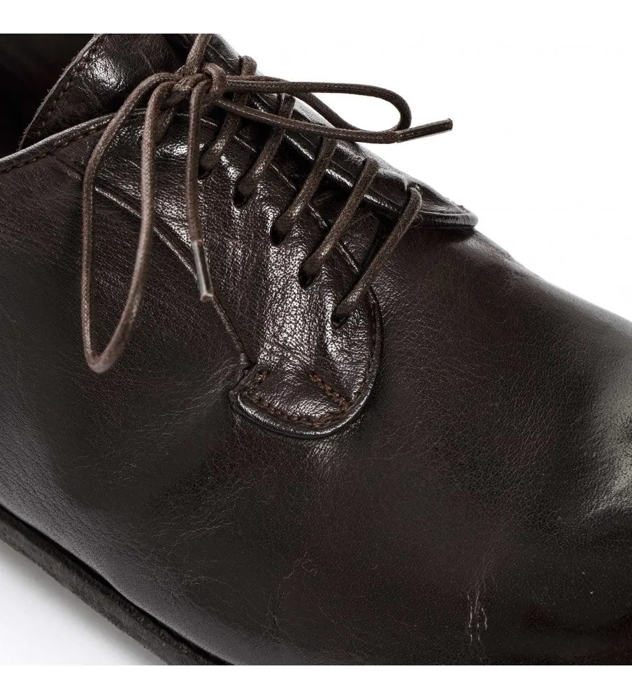 ELIAS 617<br>Dark brown derby shoes Smart Finish