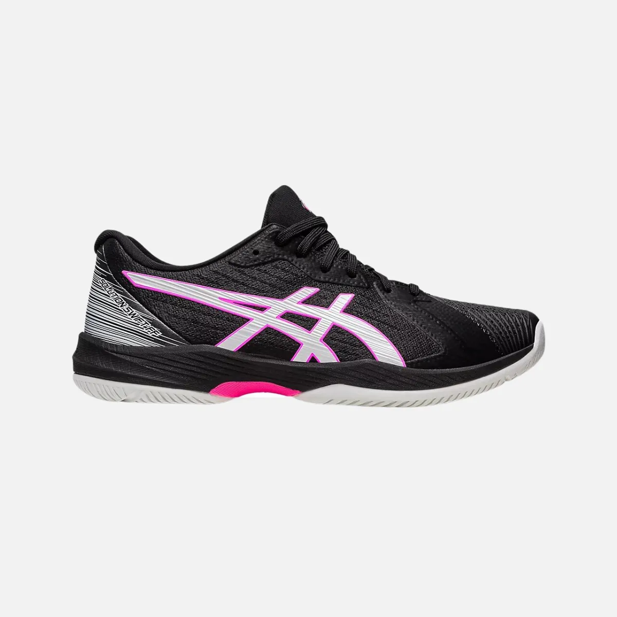 Asics Solution Swift FF Men's Tennis Shoes -Black/Hot Pink Support frame Outdoor Gear