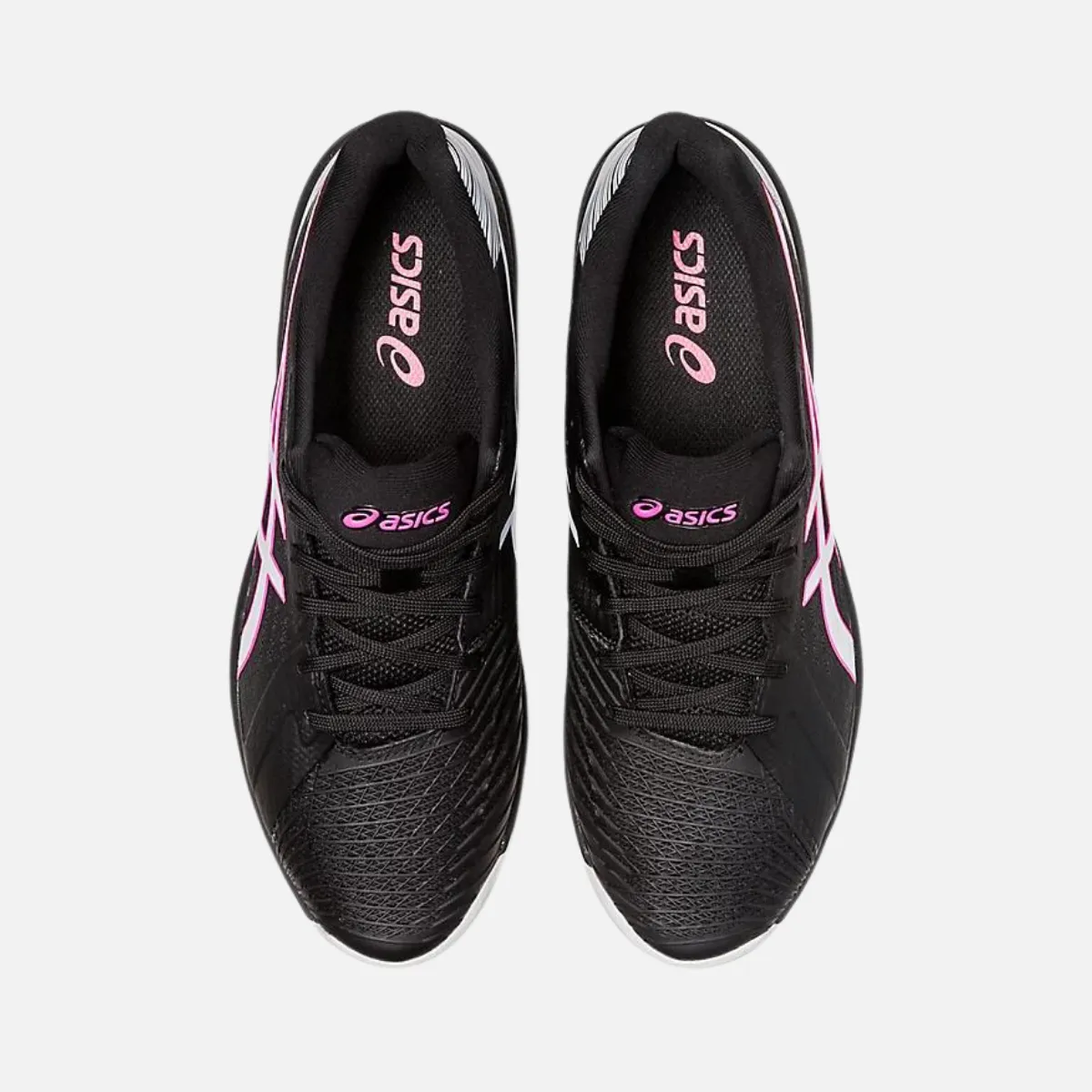 Asics Solution Swift FF Men's Tennis Shoes -Black/Hot Pink Stylish Design Modern Design