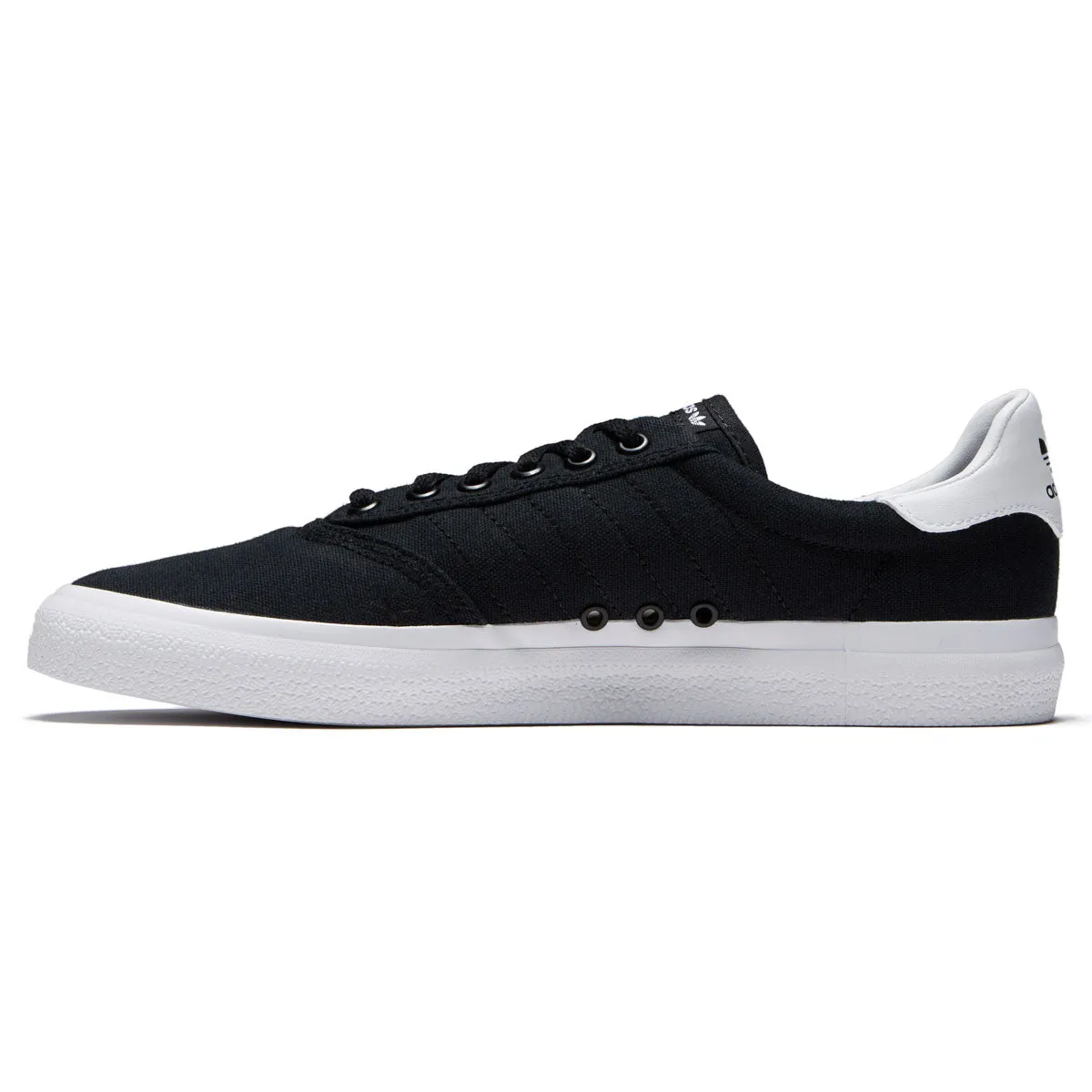Adidas 3MC Shoes - Core Black/Core Black/White Breathable Footbed