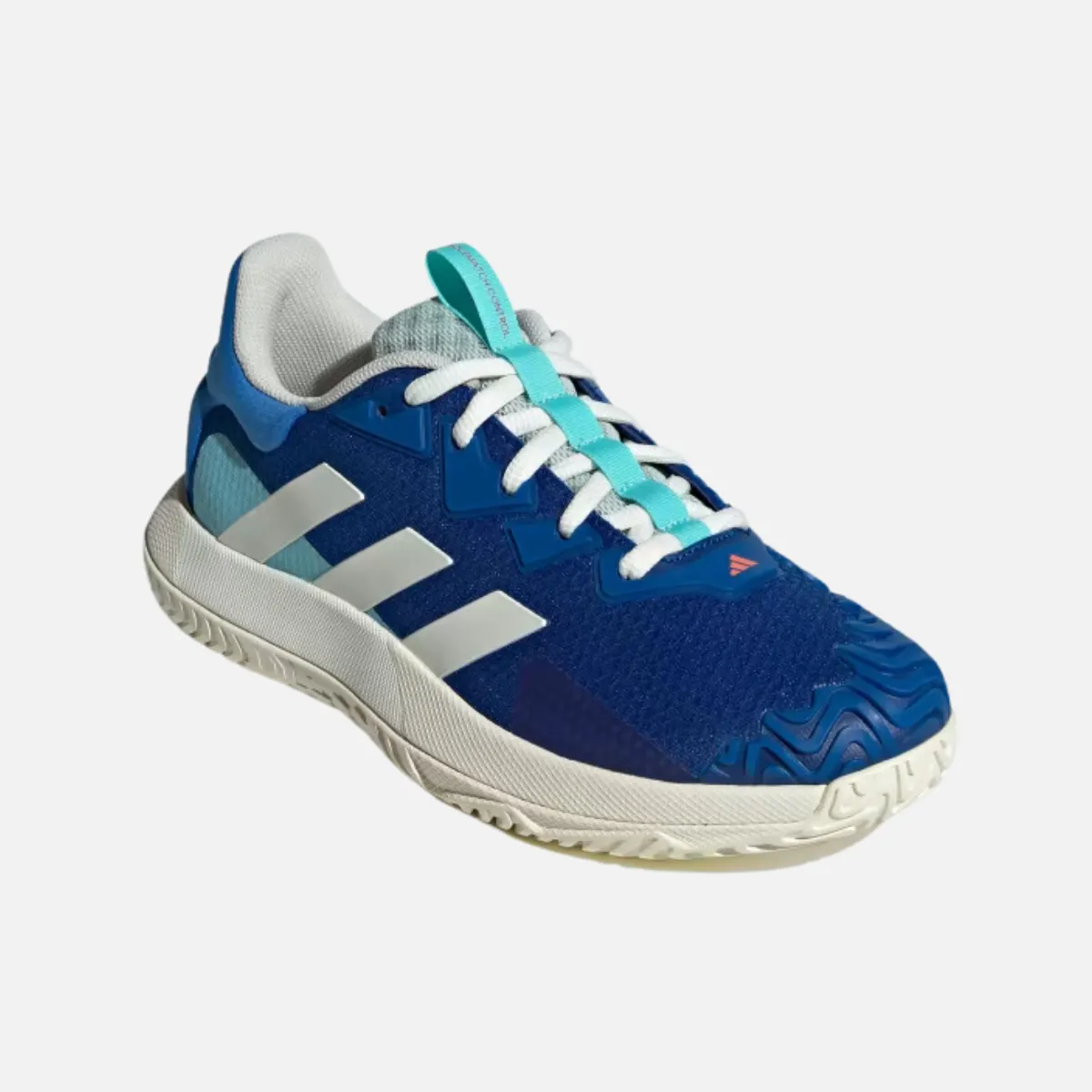 Adidas Solematch Control Men's Tennis Shoes -Royal Blue/Off White/Bright Royal Motion Wear