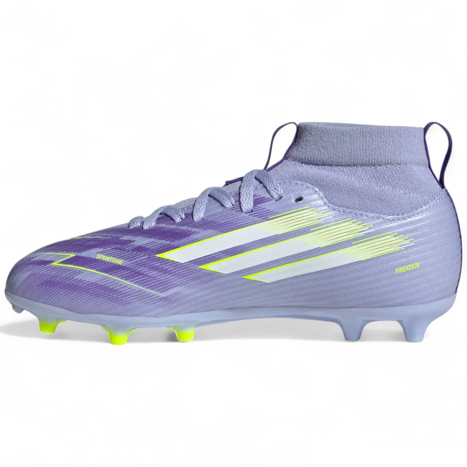 adidas F50 Sparkfusion League Girls Firm Ground Football Boots Side Lock Stable Midsole