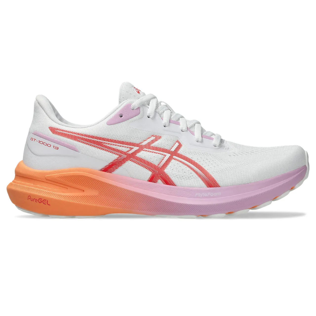 Women's ASICS GT-1000 13 running with music shoes