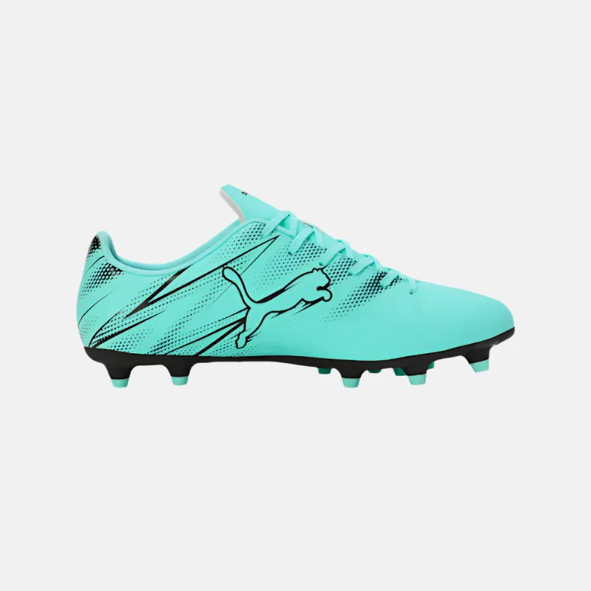 Puma Attacanto FG/AG Men's Football Shoes -Electric Peppermint/Black Shifting Motion