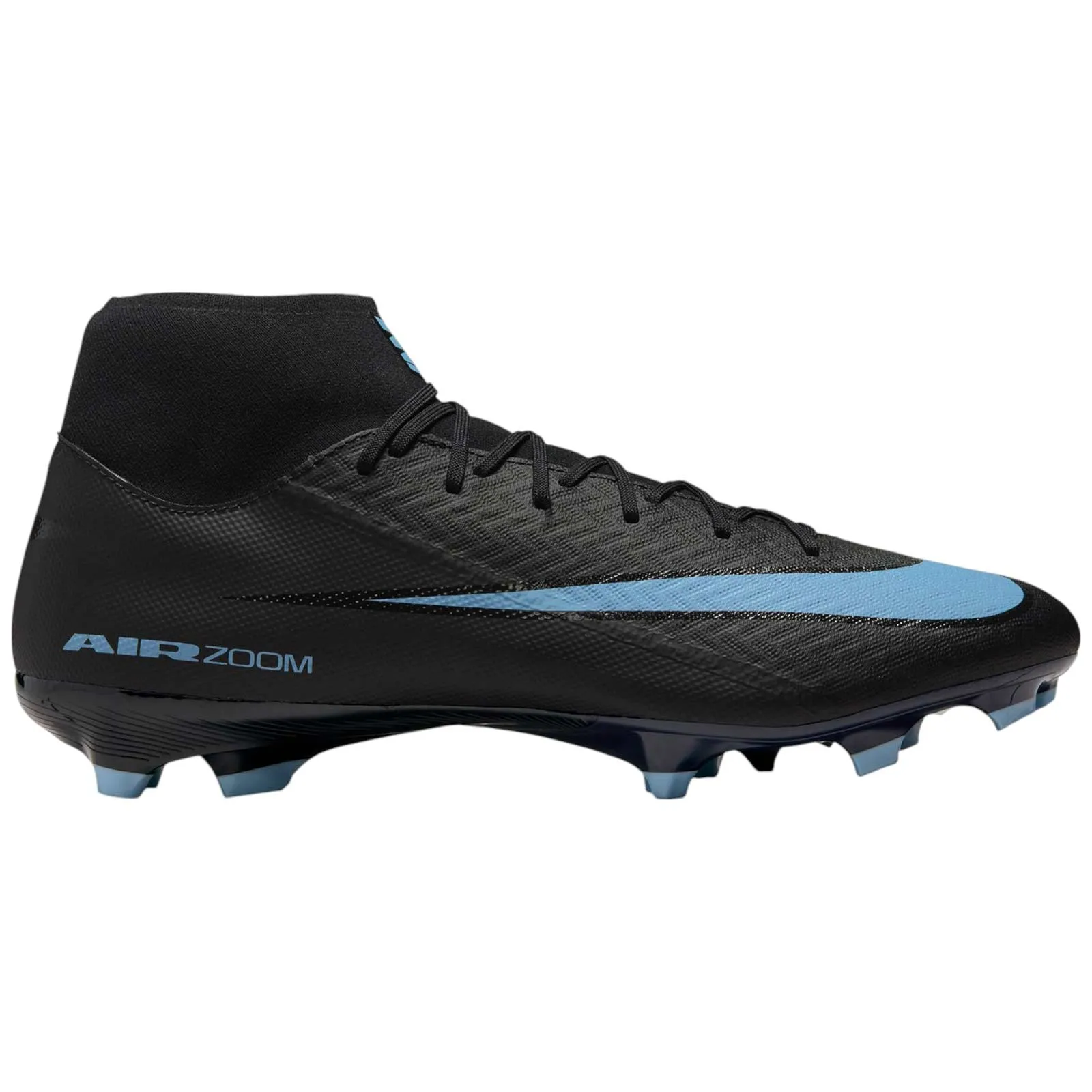 Nike Mercurial Superfly 10 Academy Multi-Ground High-Top Football Boots Outsole Grip Speed Focus