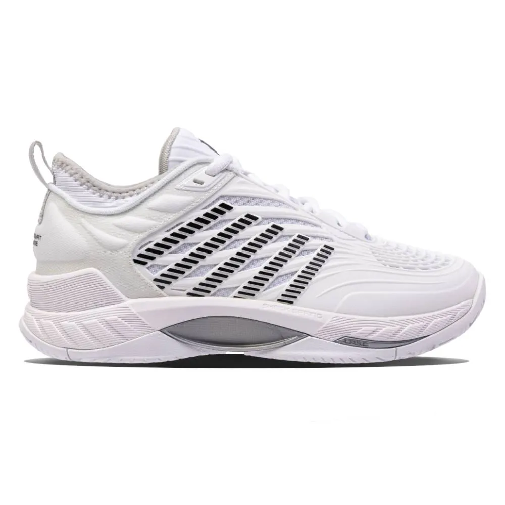 K-Swiss Hypercourt Supreme 2 Women's Tennis Shoe (White/Black) Simple Fit