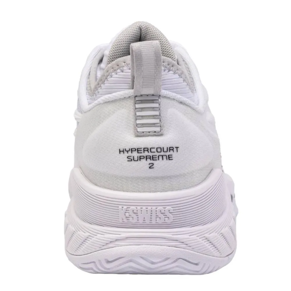 K-Swiss Hypercourt Supreme 2 Women's Tennis Shoe (White/Black) Running Fashion Edge
