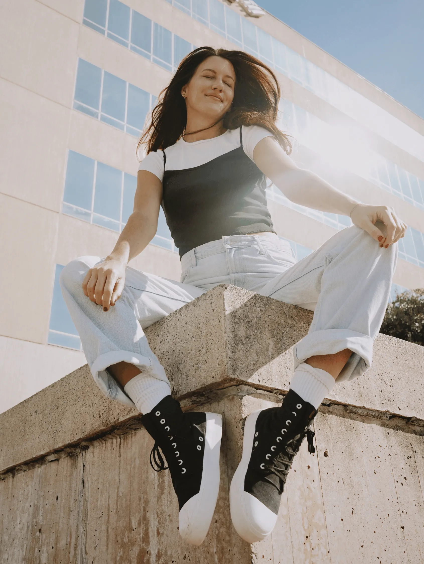 Onyx Platform High Top Mules style