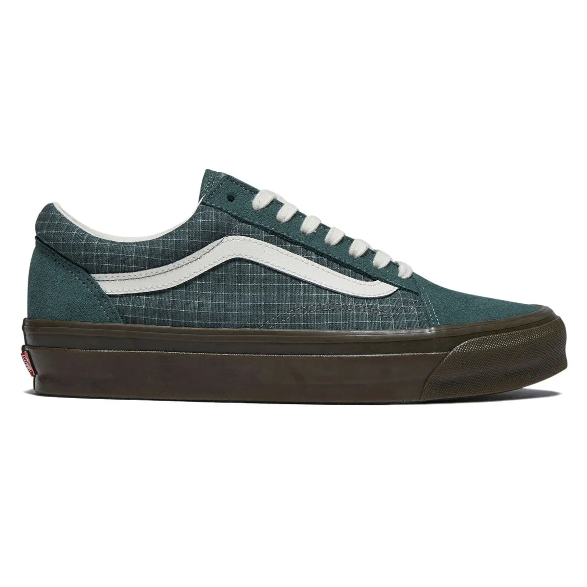 Professional Ride Vans Old Skool MTE Shoes - Washed Ripstop Dark Forest