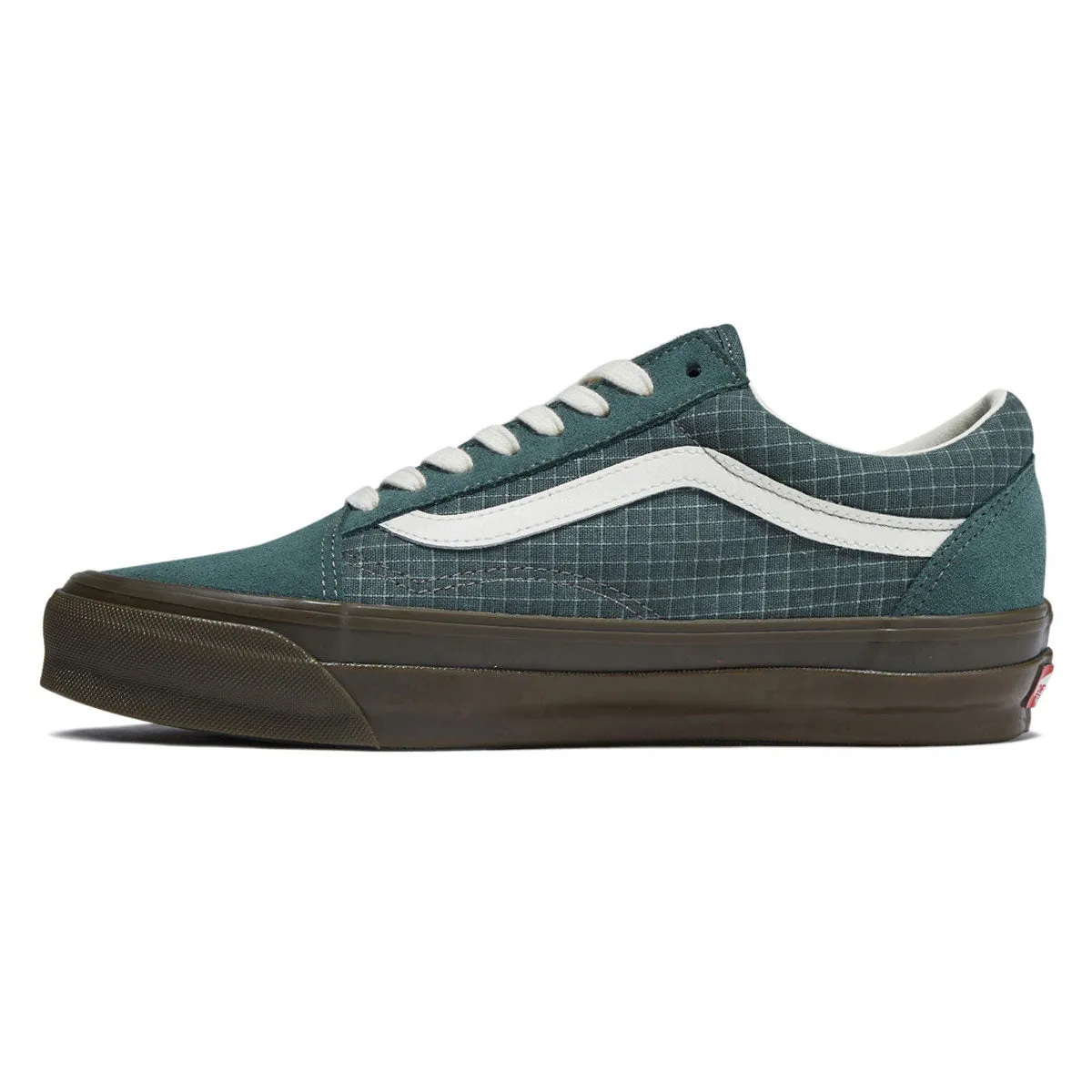 Vans Old Skool MTE Shoes - Washed Ripstop Dark Forest Skateboarding Comfort Night Scene