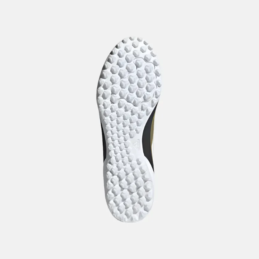 Foot Stability Stability Path Adidas F50 Club Messi Unisex Turf Football Shoes -Gold Metallic/Cloud White/Core Black