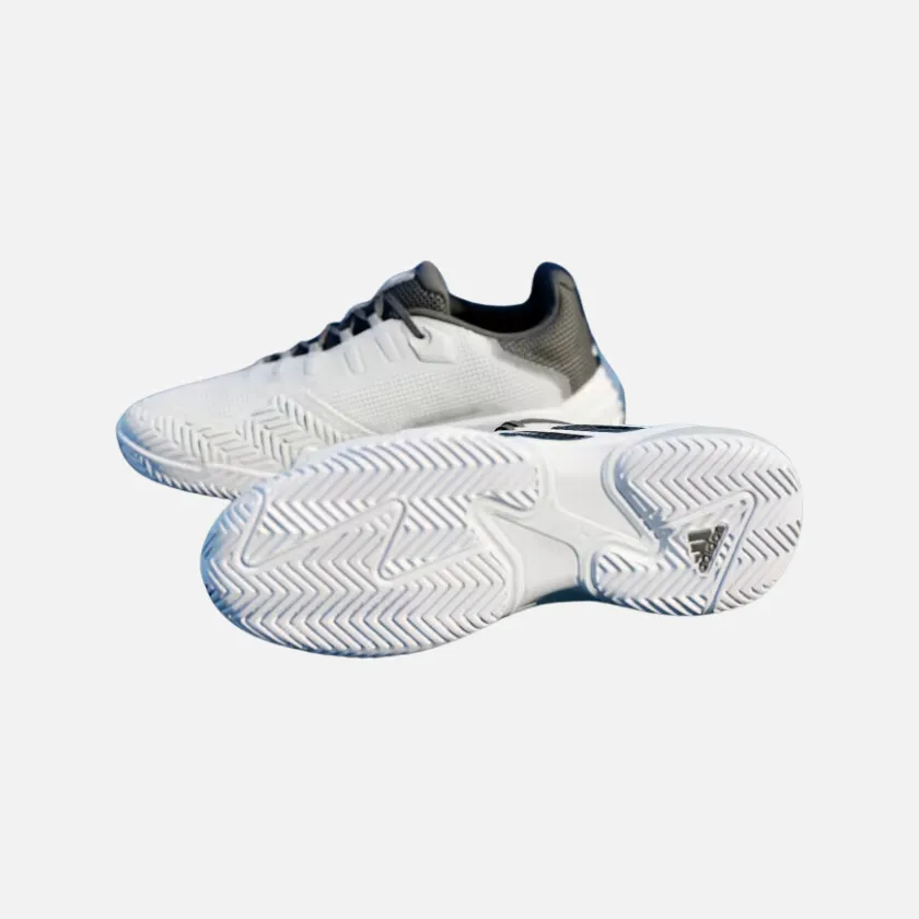 Ankle Support Daily Activity Adidas Baricade 13 Men's Tennis Shoes -Cloud White/Core Black/Grey Three