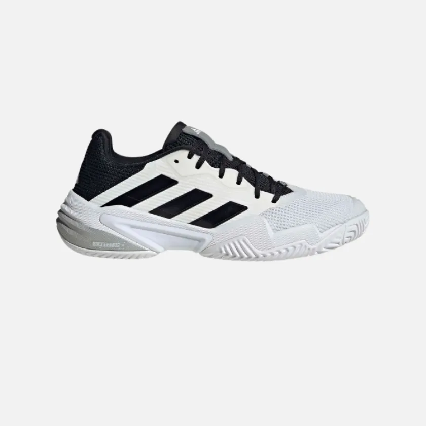 Adidas Baricade 13 Men's Tennis Shoes -Cloud White/Core Black/Grey Three Gym workout Stylish