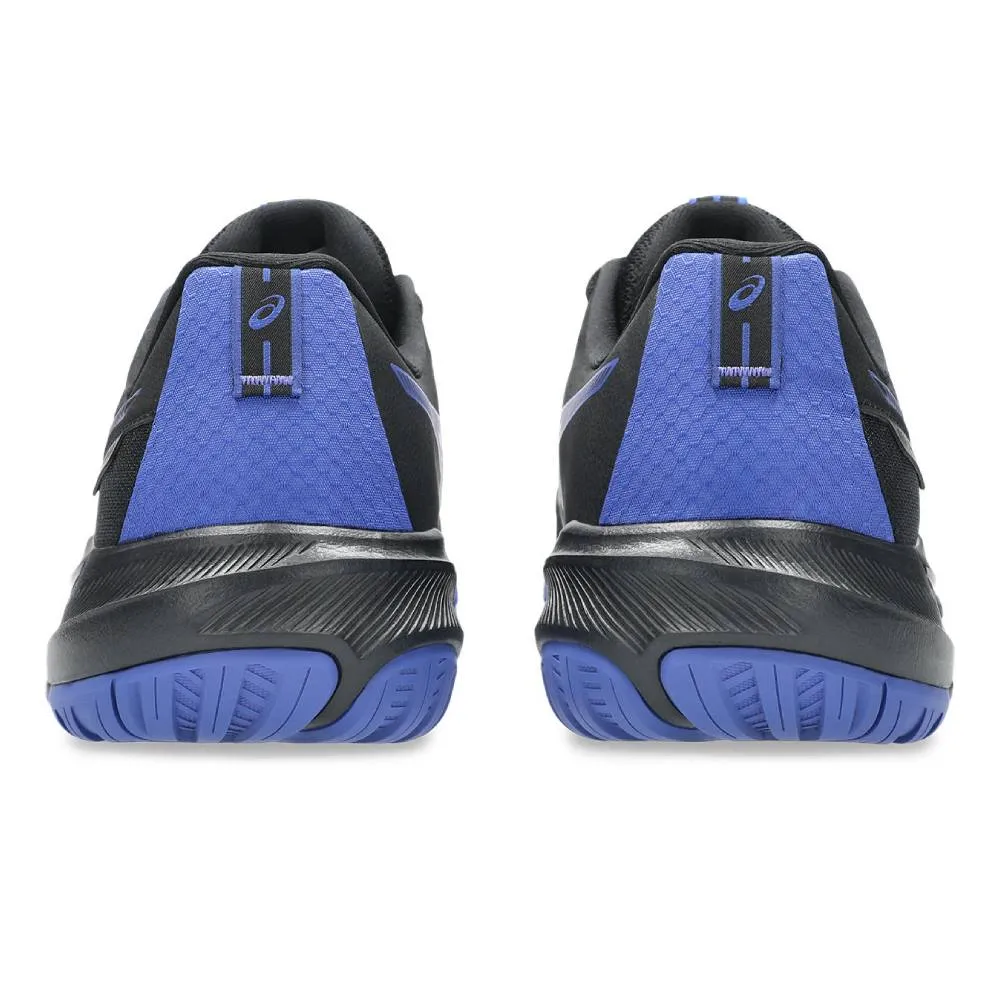 Asics Gel Challenger 15 Men's Tennis Shoe (Black/Dark Cobalt) Anti Bacterial