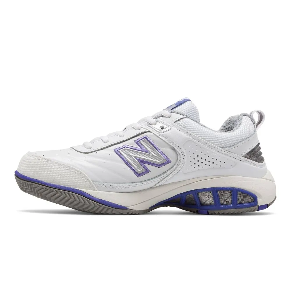 Stylish Comfort footbed New Balance 806 Women's Tennis Shoe (White)