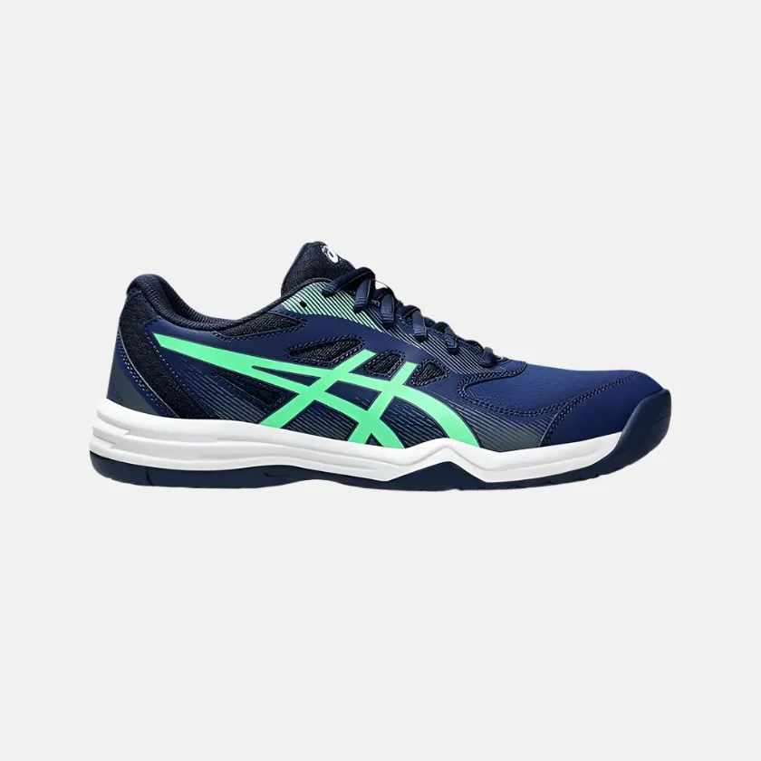 Outdoor Fitness Asics Court Slide 3 Men's Tennis Shoes -Blue Expanse/New Leaf