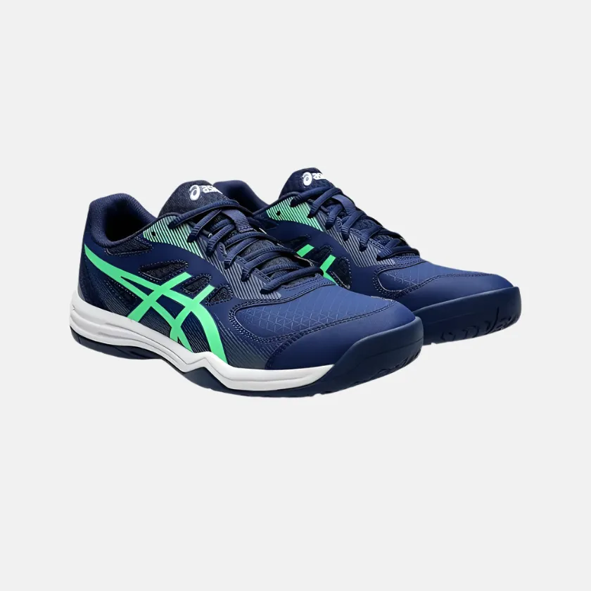 Asics Court Slide 3 Men's Tennis Shoes -Blue Expanse/New Leaf Stable Step Rubber Grip