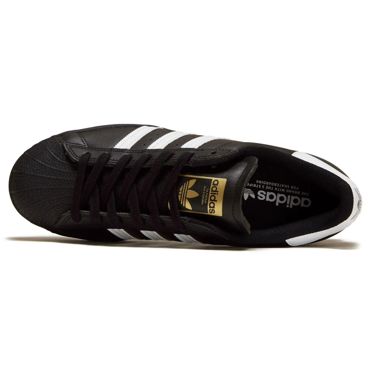 Grip Performance Adidas Superstar Adv Shoes - Core Black/White/White