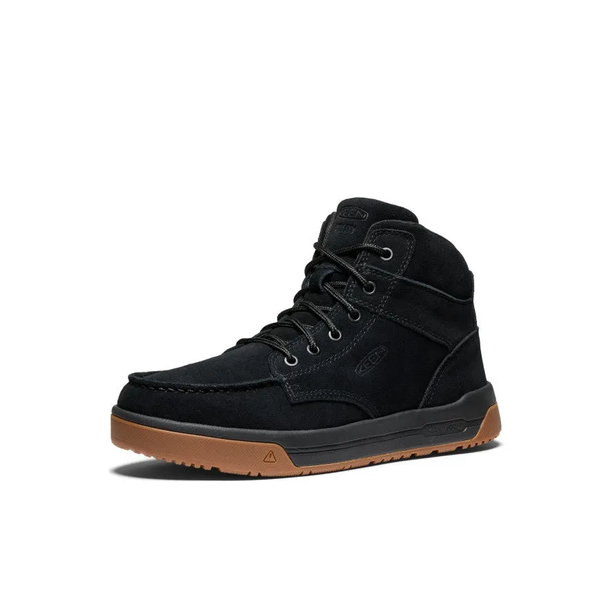 Men's Gibson Boot (Soft Toe)  |  Black/Gum Adventurous Sole Trek Challenge