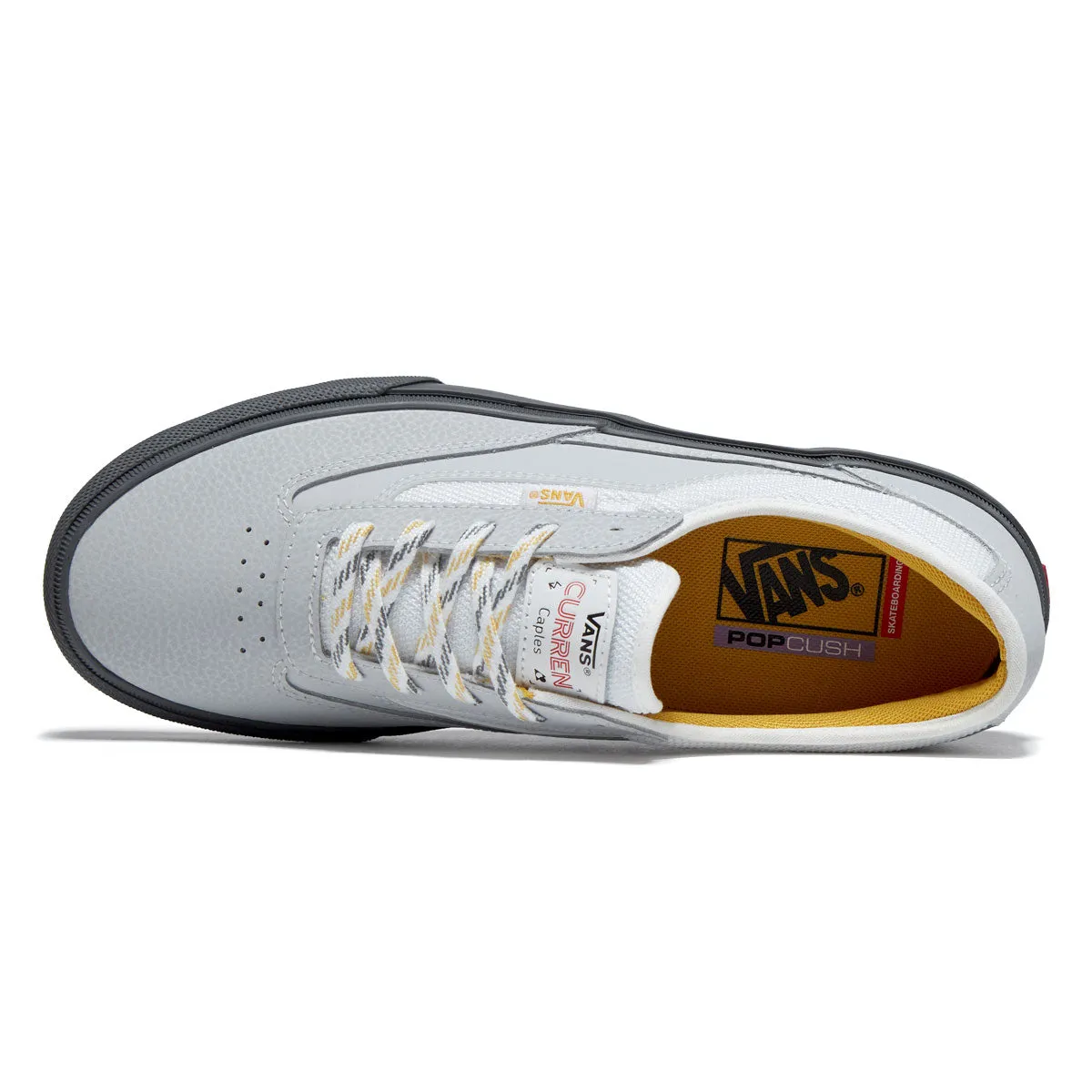Vans Skate Curren Caples Shoes - Grey Season Choice Quick Action Ride